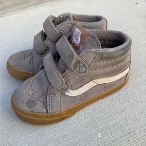 Vans hightop grey suede vans 7.5C